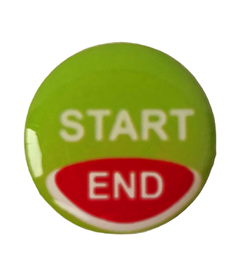 Naklejka "START/END" dla VPOS z Klasycznym Czytnikiem w Trybie MDB